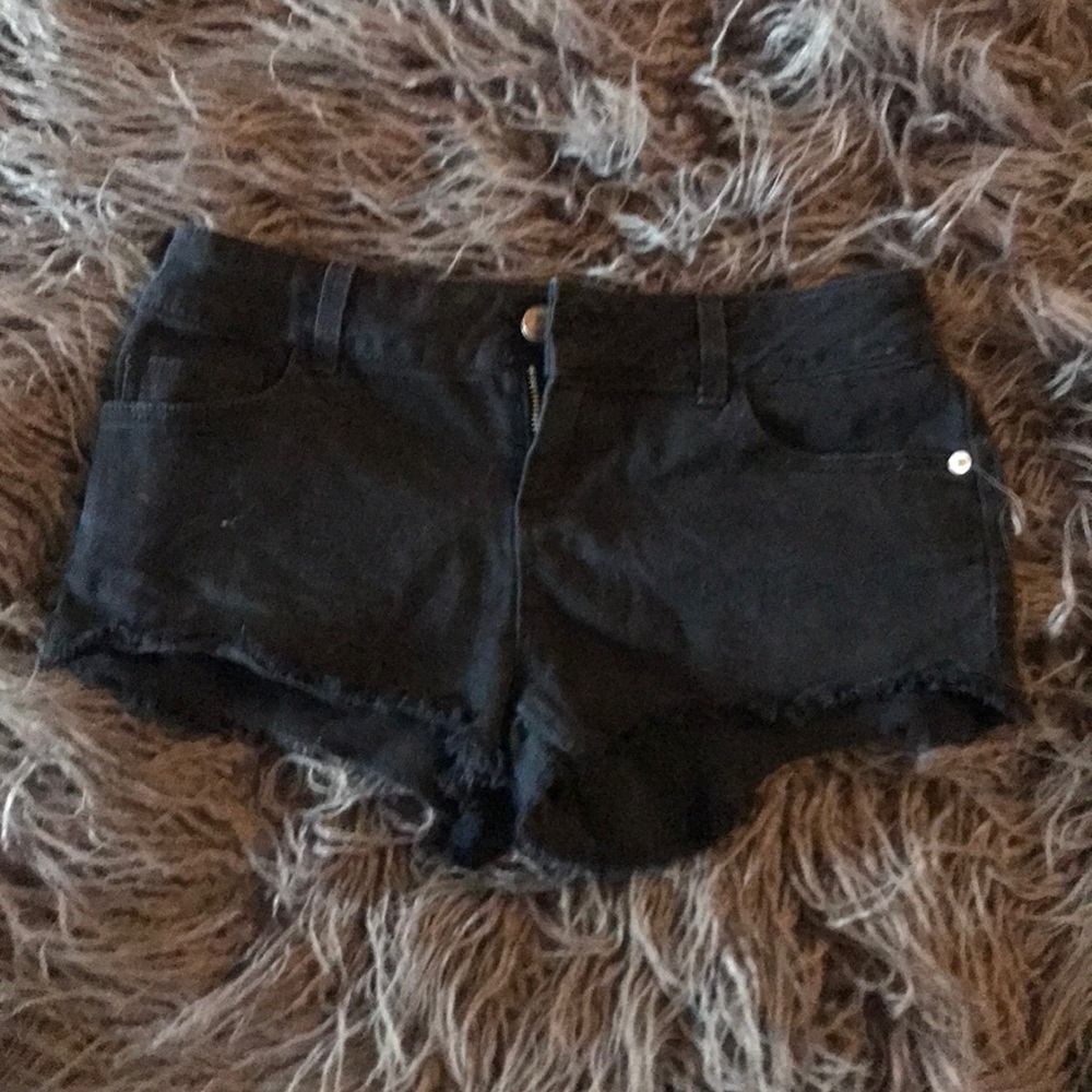 Black shorts